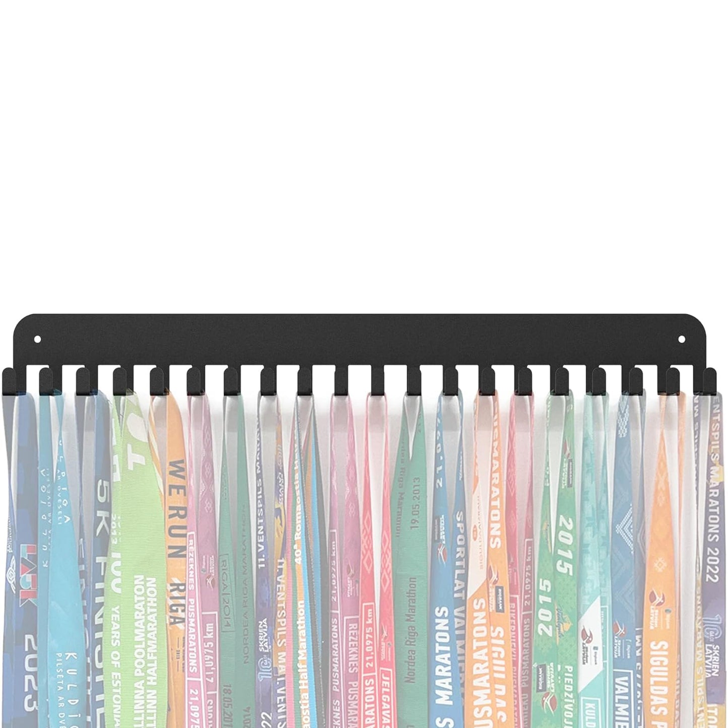 Medal hanger with hooks - Black - 16.9" / 43cm