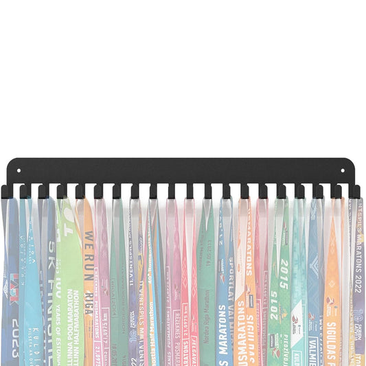 Medal hanger with hooks - Black - 16.9" / 43cm