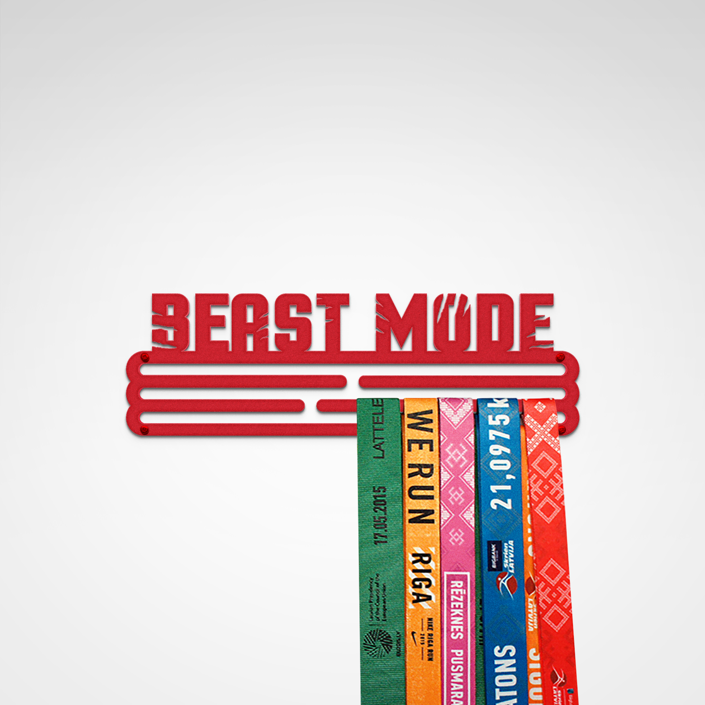 BEAST MODE - Red - Medium - medal hanger