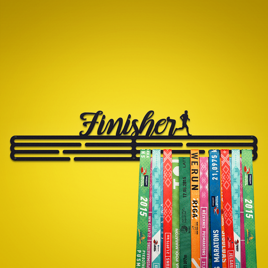 FINISHER - Black - X-Large - medal hanger