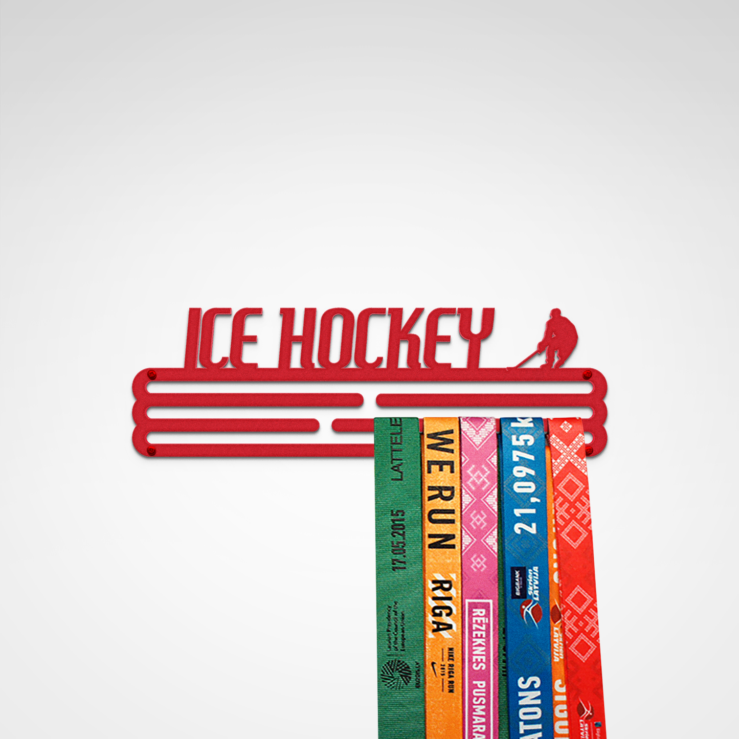 ICE HOCKEY - Red - Medium - medal hanger