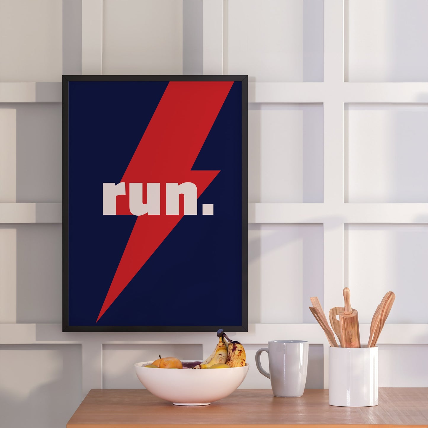 run. - Poster - Unframed