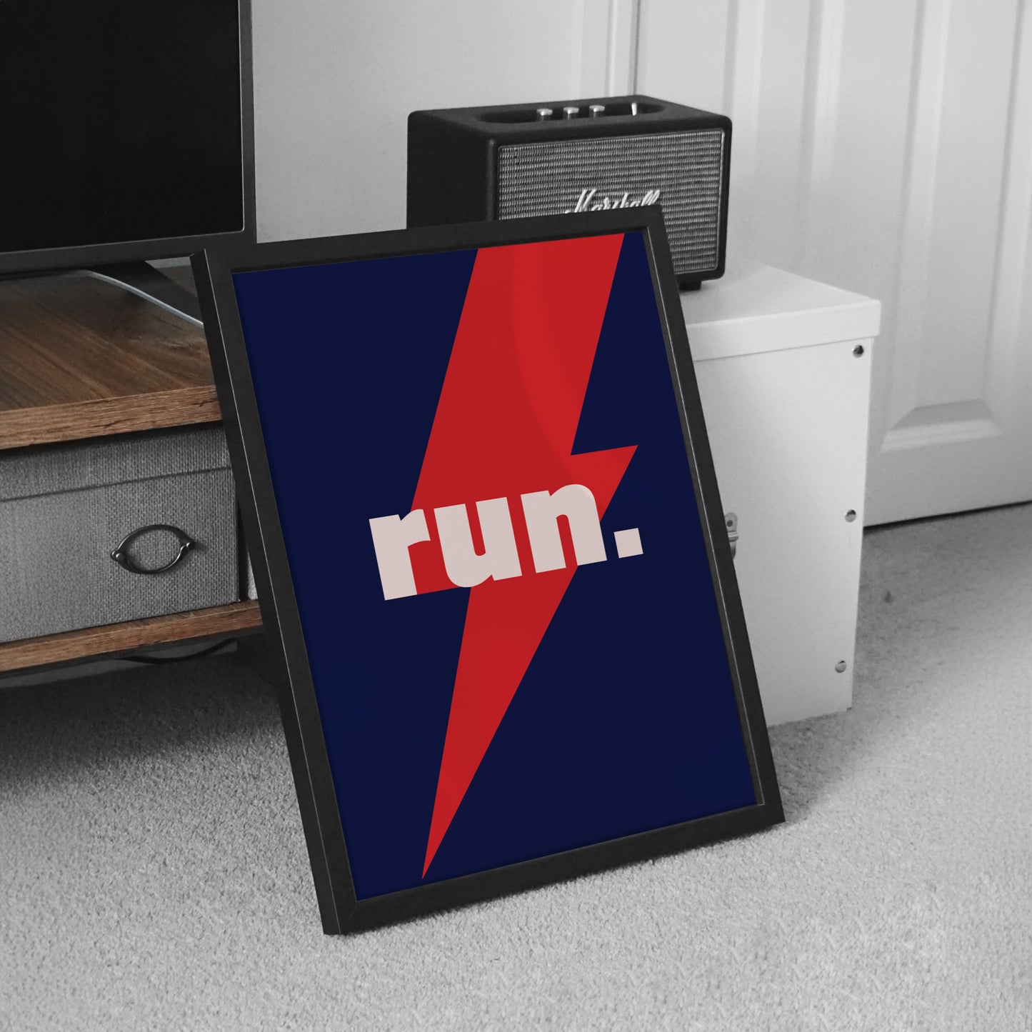 run. - Poster - Unframed